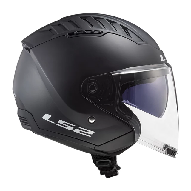 Motorcycle Helmet LS2 OF600 Copter - Matt Black