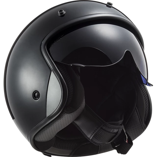 Open Face Motorcycle Helmet LS2 OF601 Bob Solid