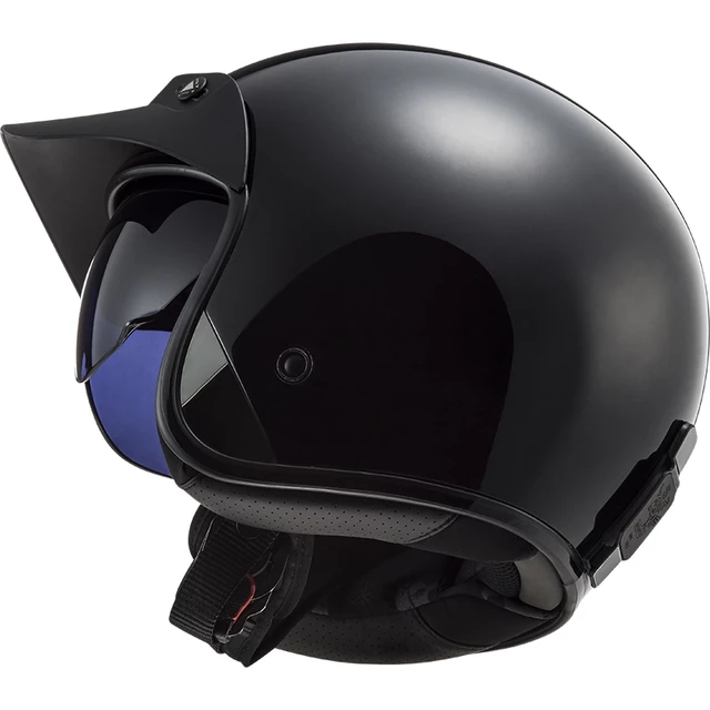 Otevřená přilba LS2 OF601 Bob Solid - 2.jakost - Matt Black