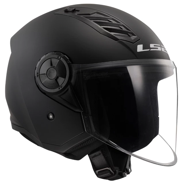 Moto přilba LS2 OF616 Airflow II Solid Matt Black