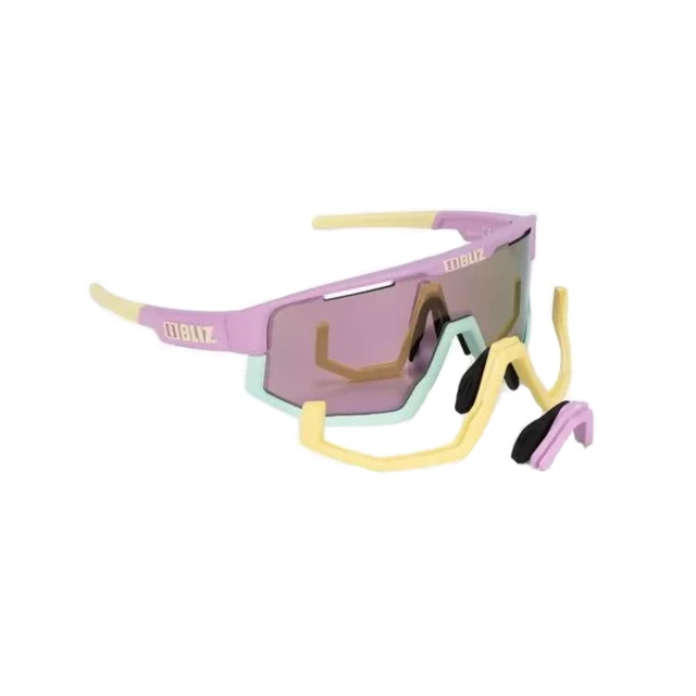 Sportowe okulary przeciwsłoneczne Bliz Fusion 2023 - Matt Pastel Purple Brown