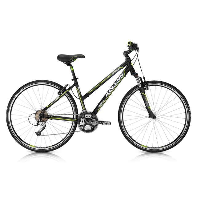 Dámsky crossový bicykel KELLYS OMEGA Dark lime 2013 - čierno-zelená