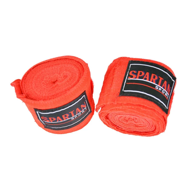 Boxing bandages Spartan - White - Red