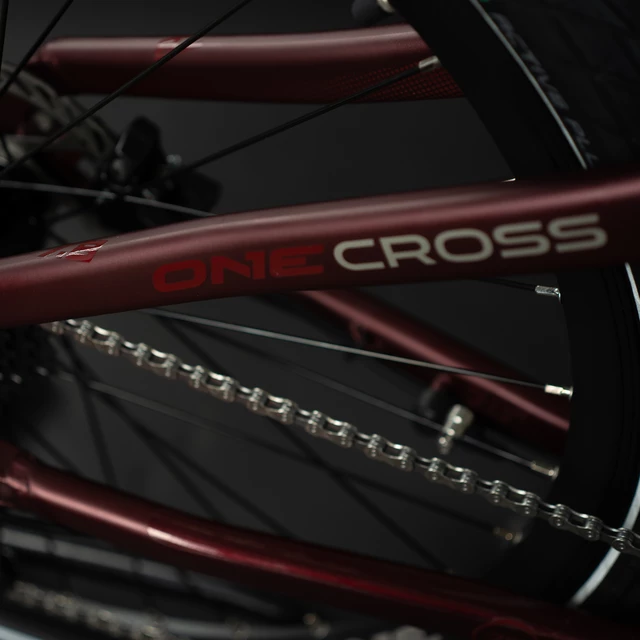Męski elektryczny rower crossowy Crussis ONE-Cross 7.8-S 28"