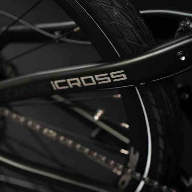 Męski elektryczny rower crossowy Crussis ONE-PAN Cross 9.8-M 28" - OUTLET