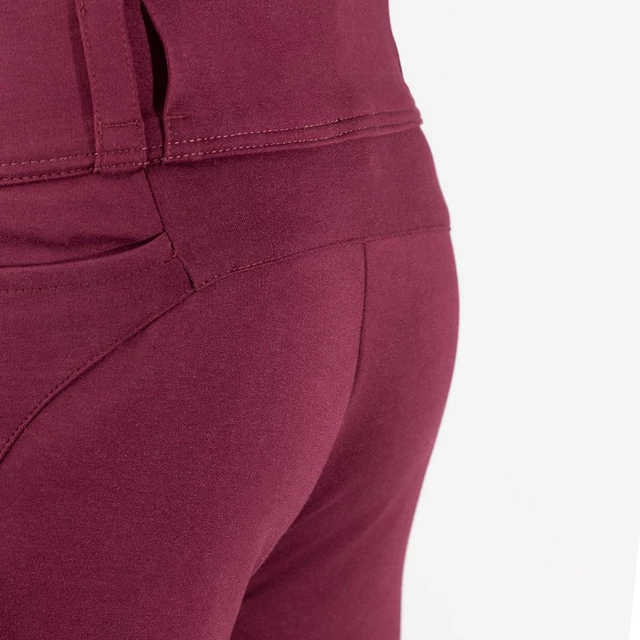 Dámske moto legíny Oxford Super Leggings 2.0 bordo