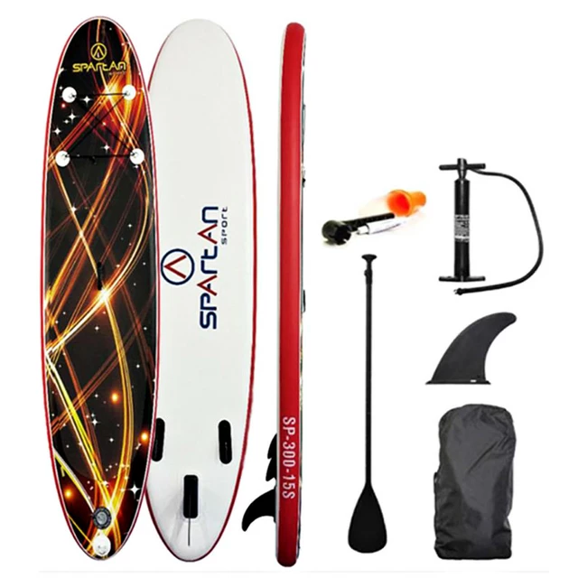 Paddleboard s príslušenstvom Spartan SUP 10' Brown-Red