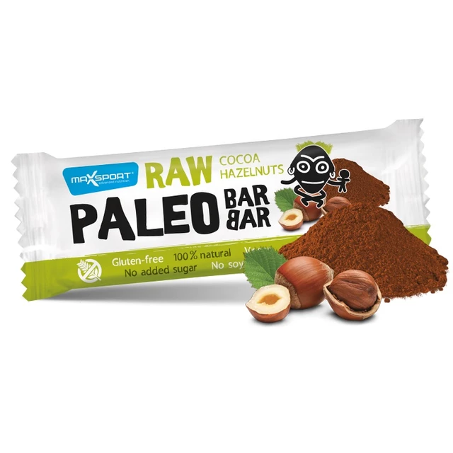 Raw tyčinka MAX SPORT Paleo Raw Barbar 50g