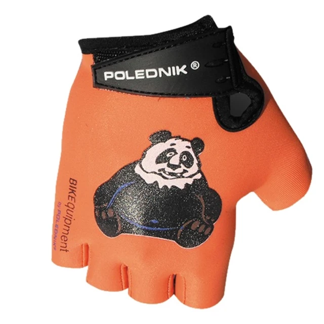 Dětské cyklo rukavice POLEDNIK Baby - panda