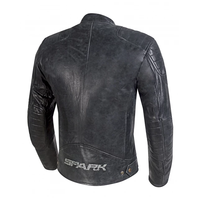 Pánská kožená moto bunda Spark Hector - S