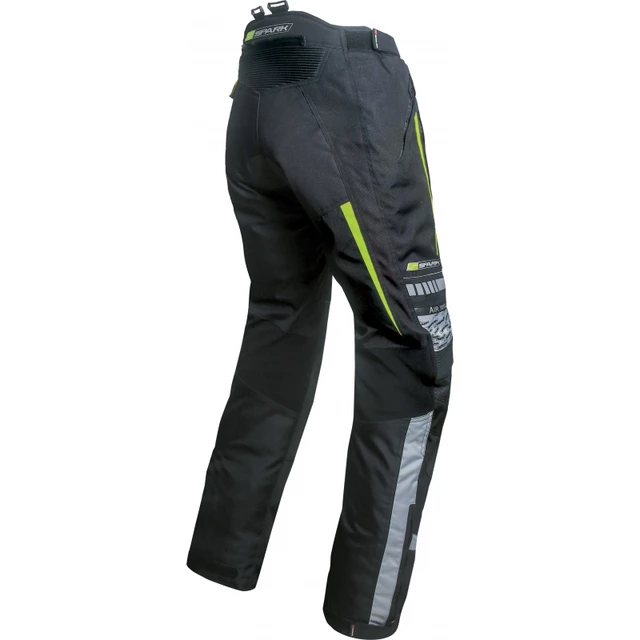 Men’s Textile Motorcycle Pants Spark Mizzen - Black-Grey