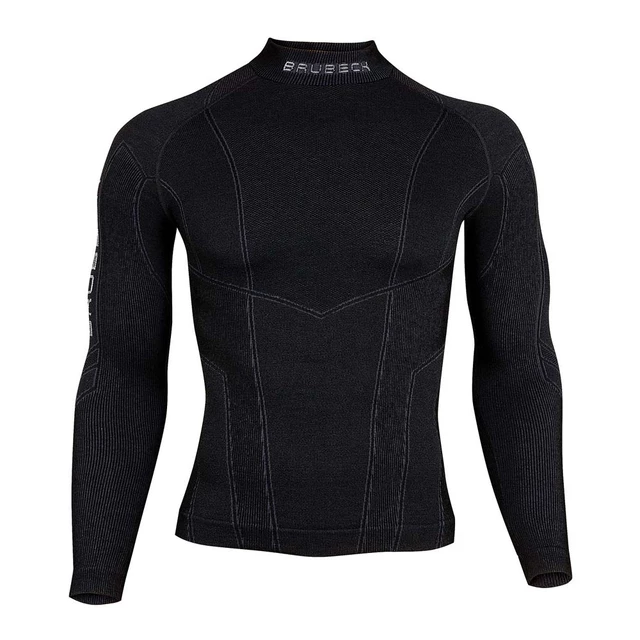Pánské thermo triko extreme Brubeck MERINO s dlouhým rukávem