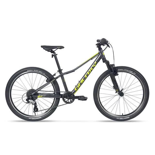 Juniorské horské kolo Galaxy Pavo 24" 9.0 - černá