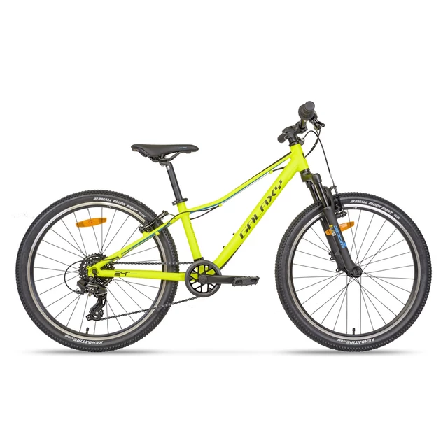 Juniorské horské kolo Galaxy Pavo 24" 9.0 - žlutá
