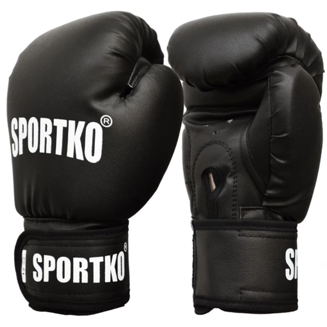 SportKO PD1 Boxhandschuhe - rot - schwarz