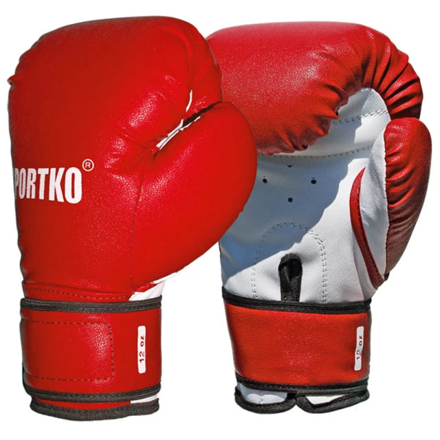 SportKO PD2 Boxhandschuhe - blau - rot