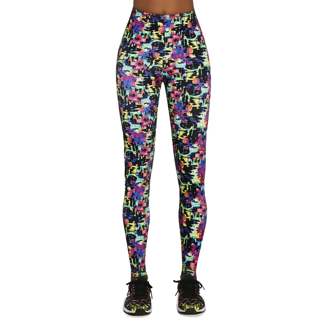 Women’s Sports Leggings BAS BLACK Revel 90 - Multicolour