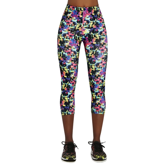 Women’s Sports Leggings BAS BLACK Revel 70 - Multicolour