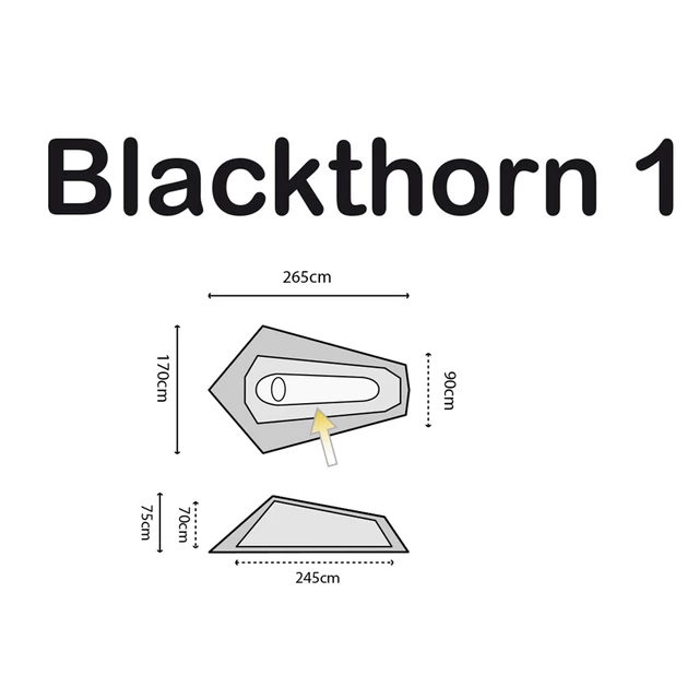 Tarnzelt Highlander Blackthorn 1