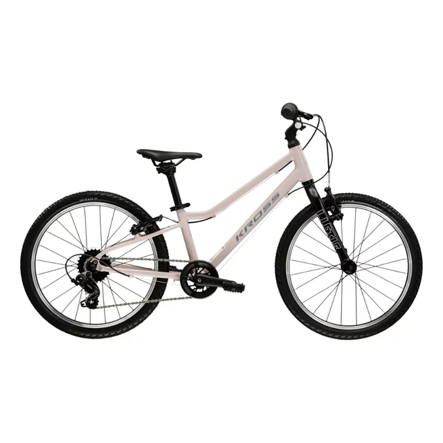 Dětské kolo Kross Liftie 20" - model 2025 - oranžová / černá / lesk - růžová / grafitová / matný