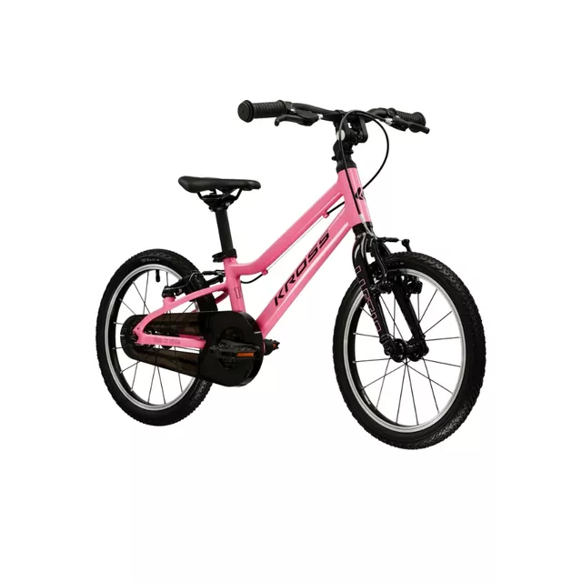 Dětské kolo Kross Liftie 16" - model 2025 - růžová / černá / lesk
