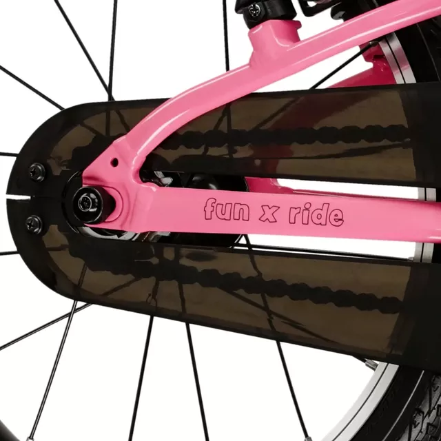 Dětské kolo Kross Liftie 16" - model 2025 - růžová / černá / lesk