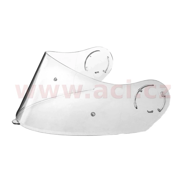 Pinlock Ready Replacement Visor for Compress 2.0 Helmet - Dark - Clear