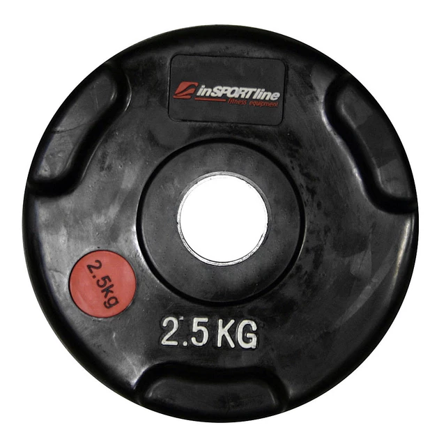 Pogumovaný kotouč inSPORTline Ergo 2,5kg 30 mm