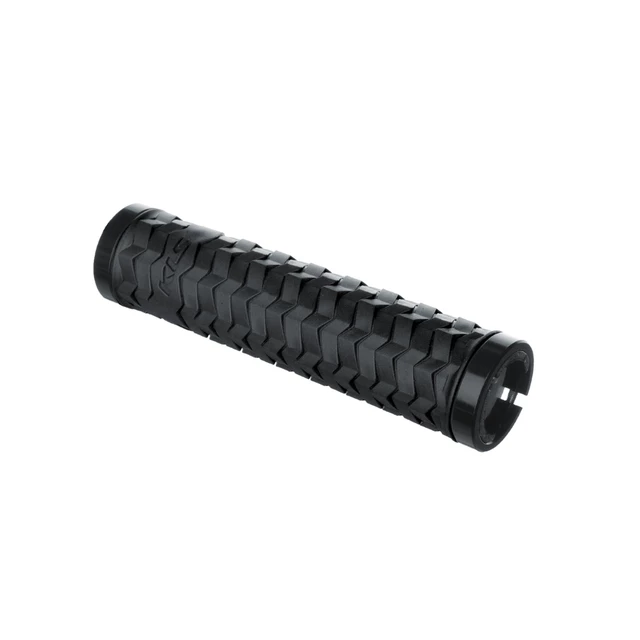 Bicycle Handlebar Grips Kellys Poison - Rhino Grey - Black