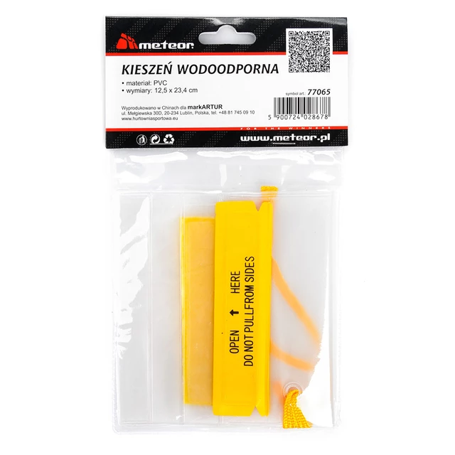 Vodotěsný obal Meteor 12,5 x 23,4 cm