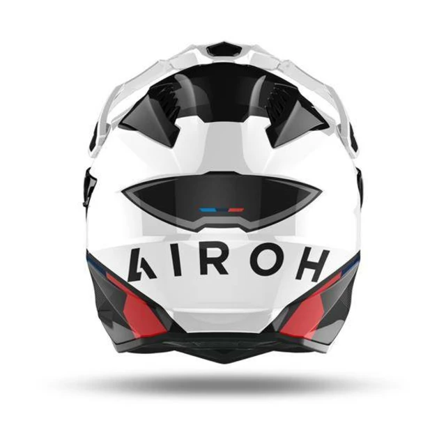 Motorcycle Helmet Airoh Commander Factor Glossy White