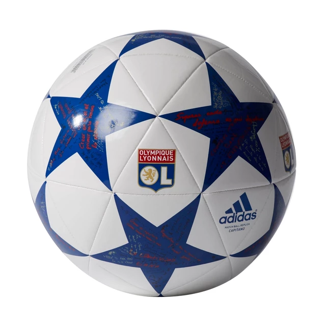 Adidas Capitano Finale 16 Olympique Lyon AP0402 Fußball weiß-blau