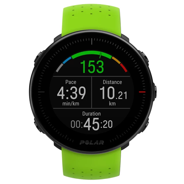 Športové hodinky POLAR Vantage M zelená - maraton