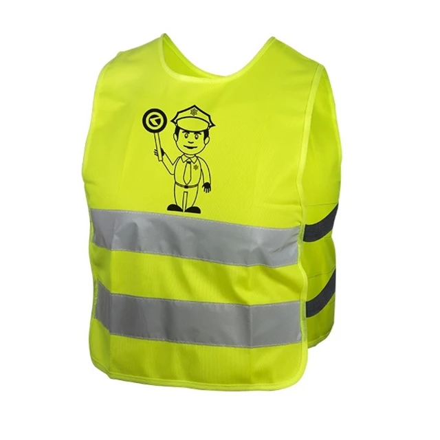 Children’s Reflective Vest Kellys Starlight - Smiley - Policeman