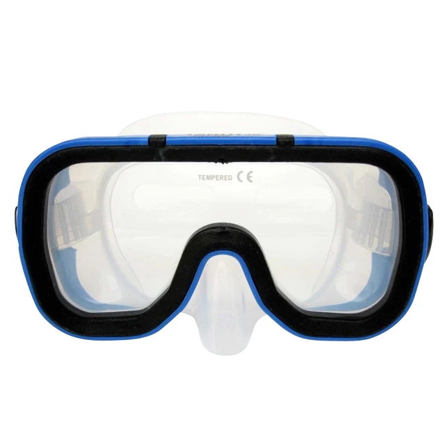 Diving Mask Francis Silicon Tahiti Junior - Green - Blue