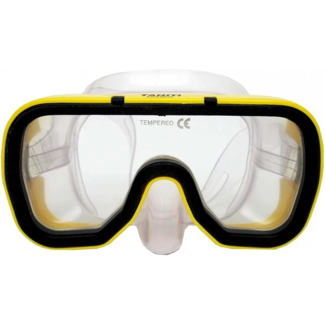 Diving Mask Francis Silicon Tahiti Junior - Yellow - Yellow
