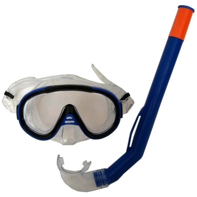 Snorkelling Set Francis Cristal Junior - Yellow - Blue