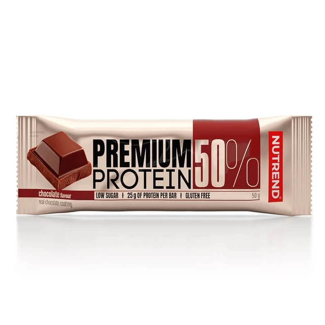 Proteínová tyčinka Nutrend Premium Protein 50% Bar 50g - kokos