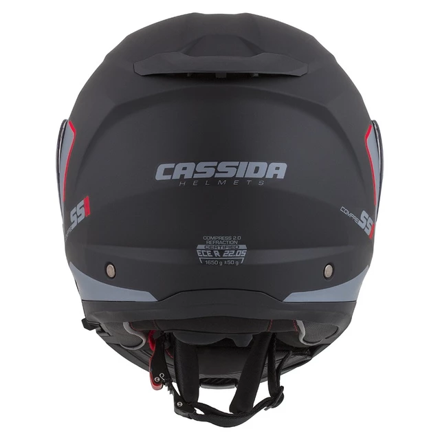 Motorcycle Helmet Cassida Compress 2.0 Refraction