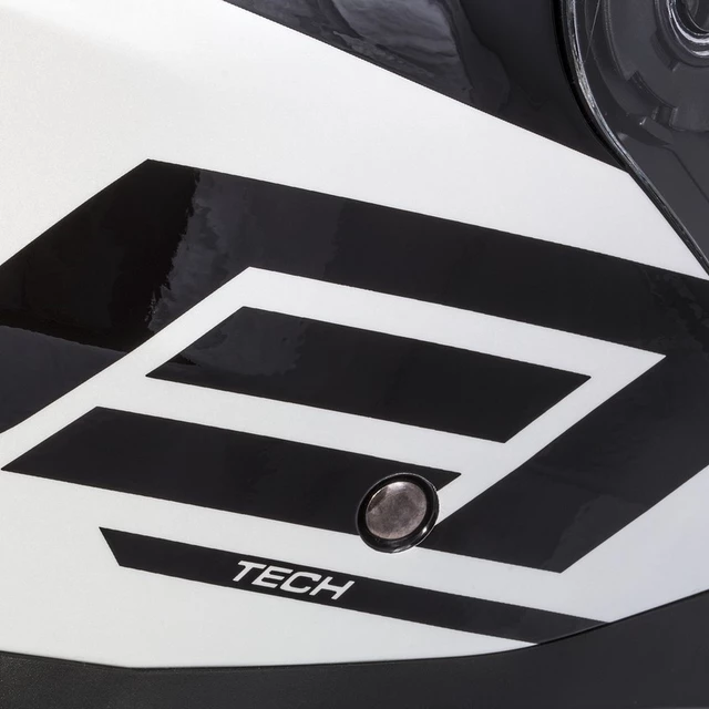 Cassida Jet Tech Corso Motorradhelm - schwarz/weiss