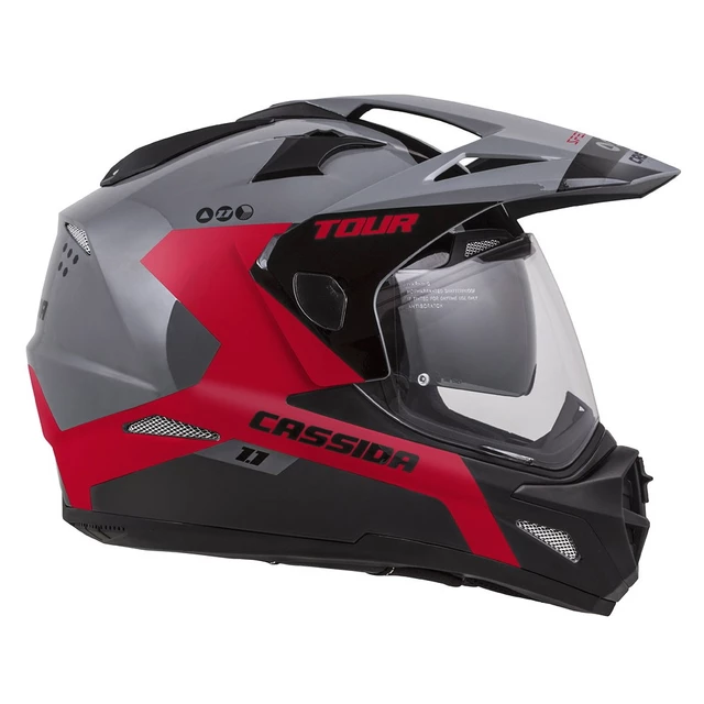 Cassida Tour 1.1 Spectre Motorradhelm - M (57-58)