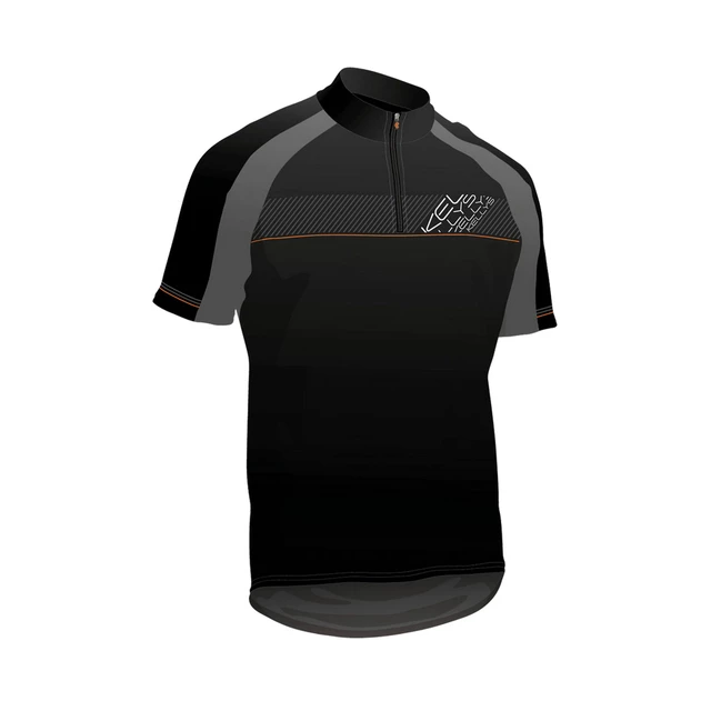 Radtrikot KELLYS Pro Sport - kurzer Ärmel - schwarz-orange