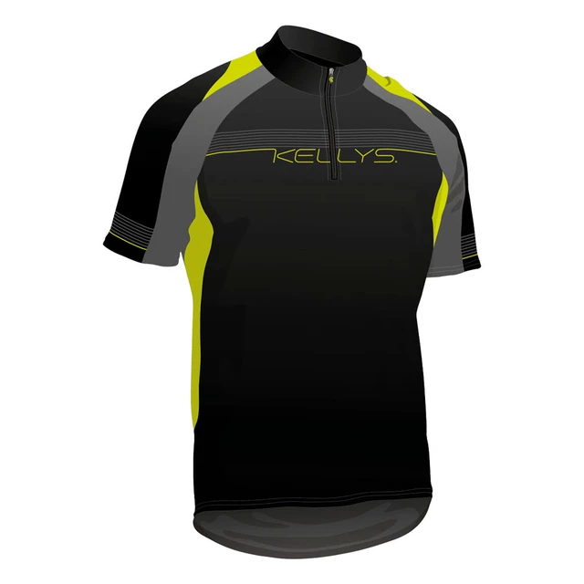 Radtrikot KELLYS Pro Sport - kurzer Ärmel - Limetttengrün