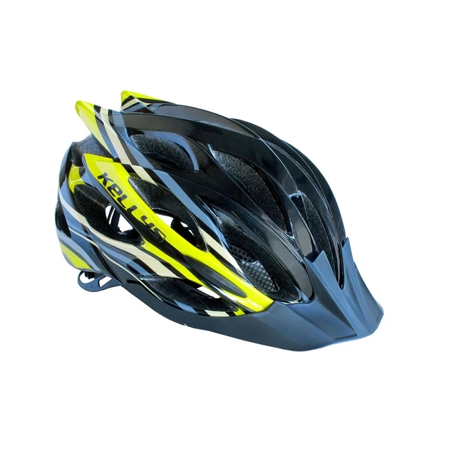 Bicycle Helmet KELLYS DYNAMIC - S/M (54-58) - Black-Yellow