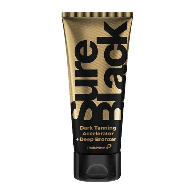 Barnító krém Tanny Maxx Sure Black + bronzosító 200ml