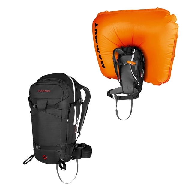Avalanche Backpack Mammut Pro Removable Airbag 3.0 45L - Black - Black