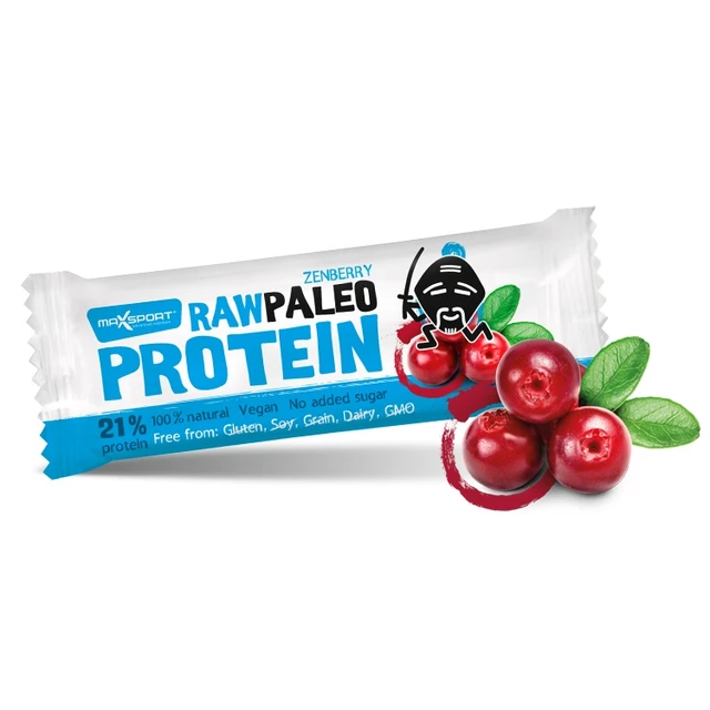Raw tyčinka MAX SPORT Paleo Protein Raw Bar 50g