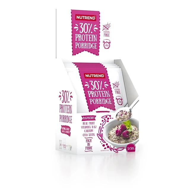 Proteinová ovsená kaša Nutrend Protein Porridge 5x50g