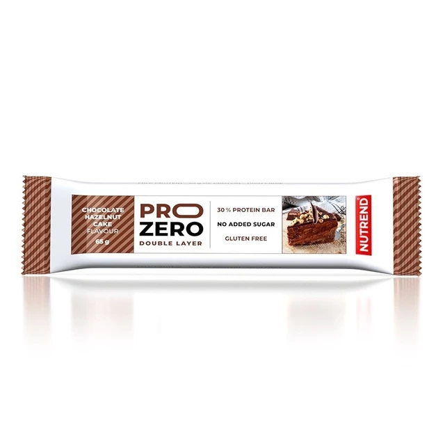Proteinová tyčinka Nutrend PROZERO 65g - mliečno-čokoládový cupcake