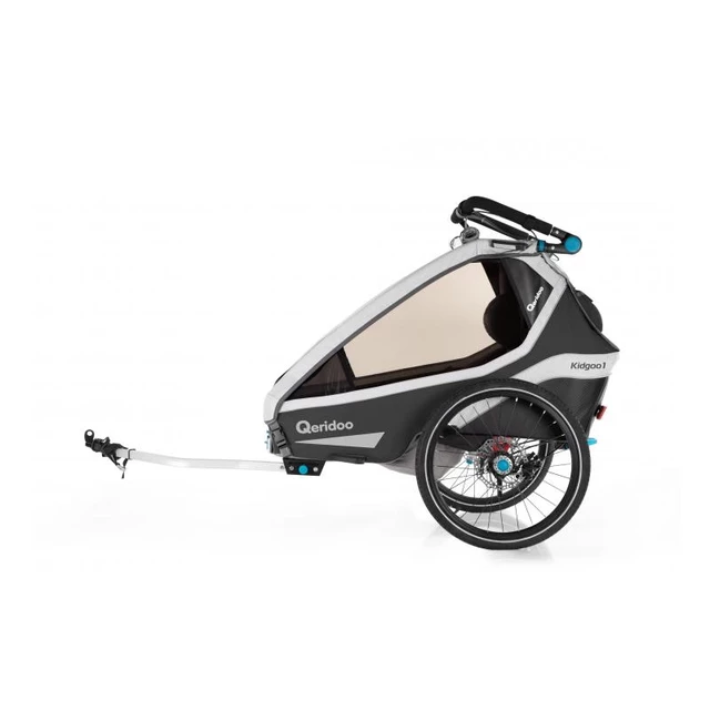 Multifunktionaler Kinderwagen Qeridoo KidGoo 1 Pro - Anthracite Grey